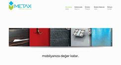 Desktop Screenshot of metax.com.tr